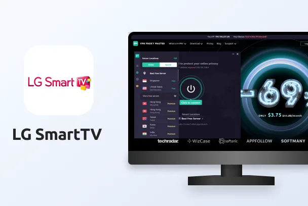 Sigma VPN для LG Smart TV — доступ к любому контенту через VLESS и Telegram